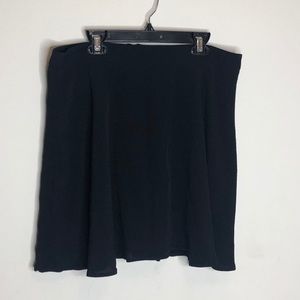 Black A Line skirt